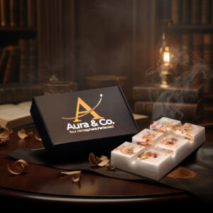 The Gilded Atelier Melt Bar | Aged Leather & Amber (80g)