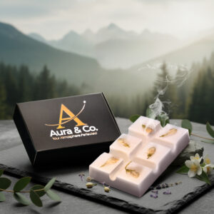 The Mountain Calm Melt Bar | Fresh Cedar & Jasmine (80g)